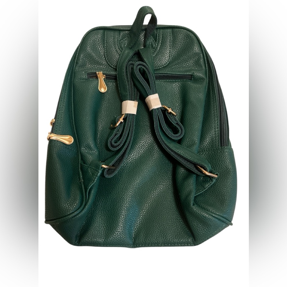 GREEN BACKPACK. NWOT - Picture 2 of 4